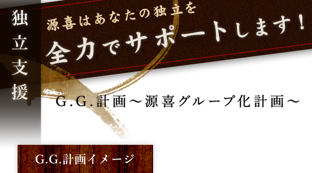 あなたの独立を全力でサポートします